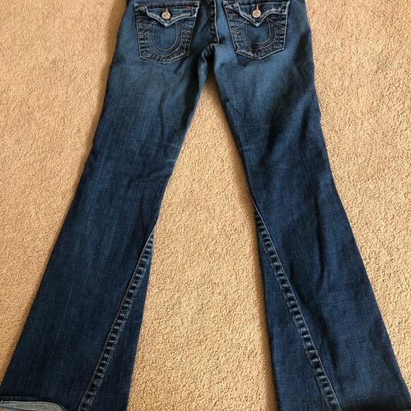 True religion low rise bootleg jeans - Picture 2 of 9